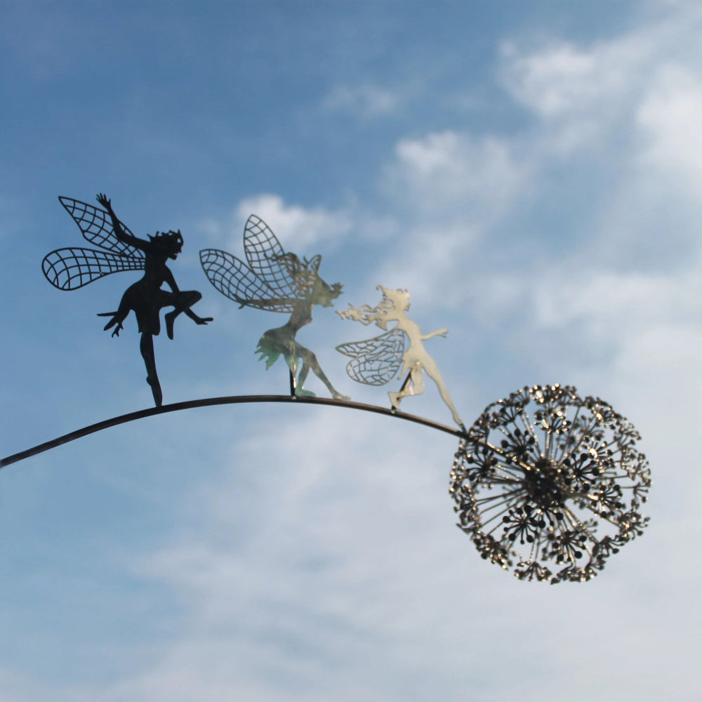 Garden Art Fairy Stake Yard Sculpture For Outdoor Decor