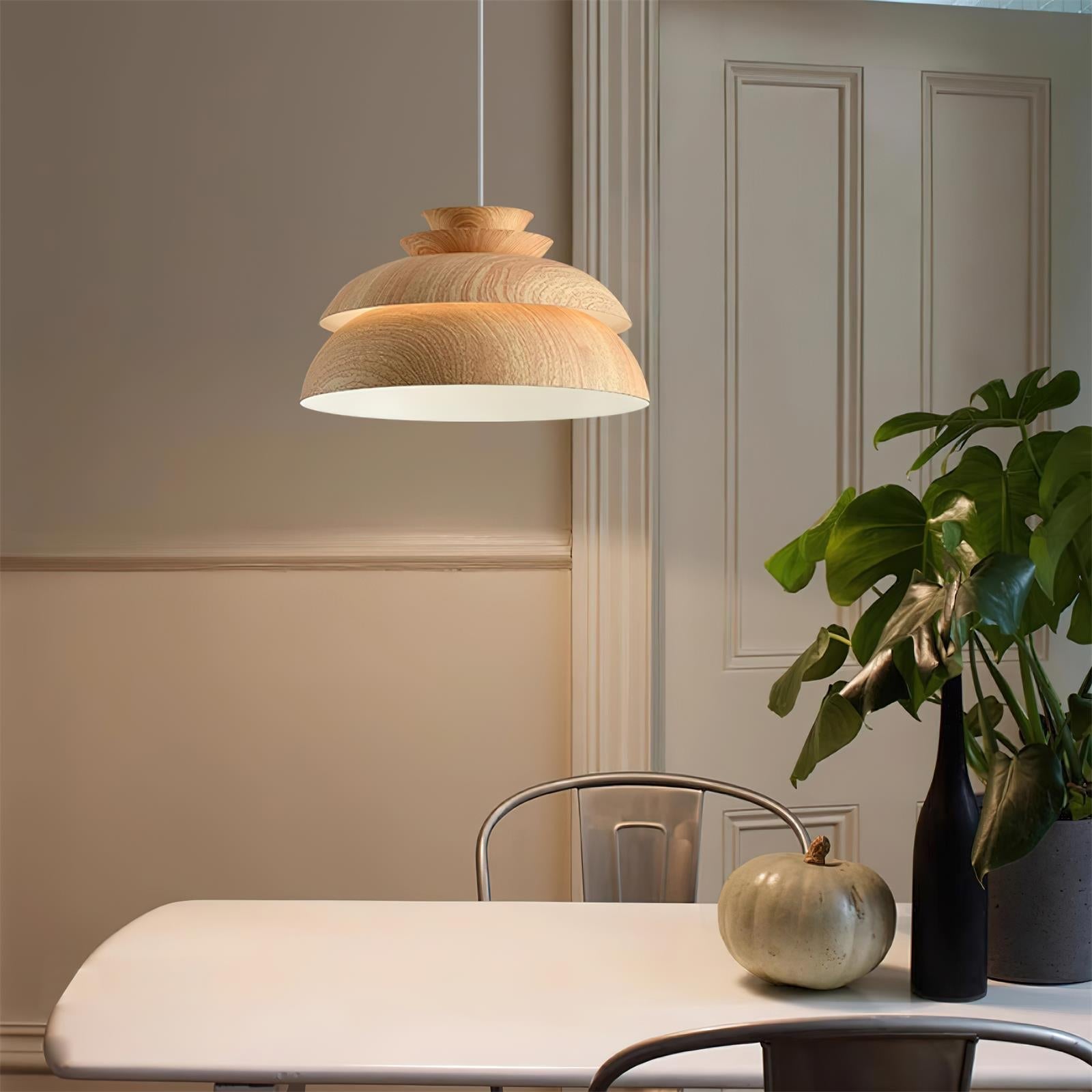 Solara Radiant hengelampe med naturinspirert silhuett | Snurv