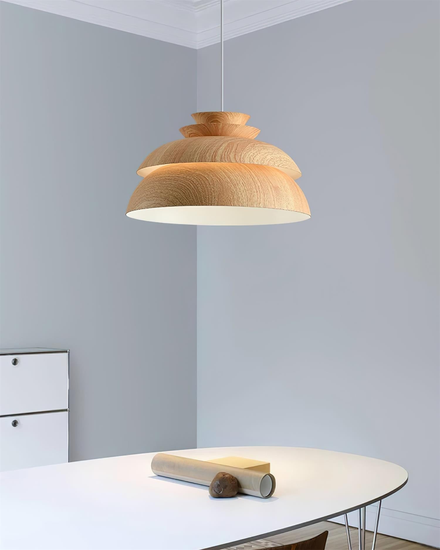 Solara Radiant hengelampe med naturinspirert silhuett | Snurv