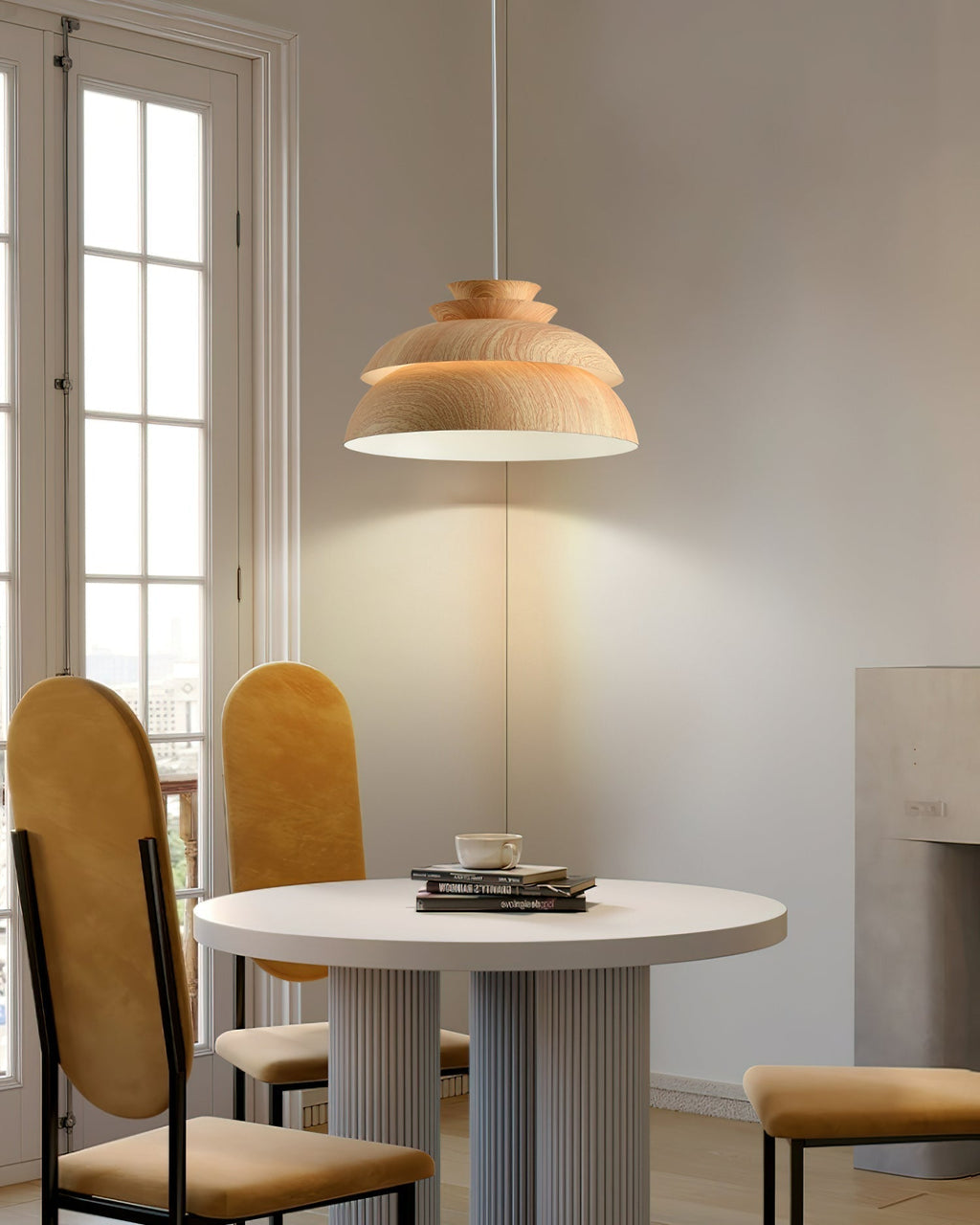 Solara Radiant hengelampe med naturinspirert silhuett | Snurv