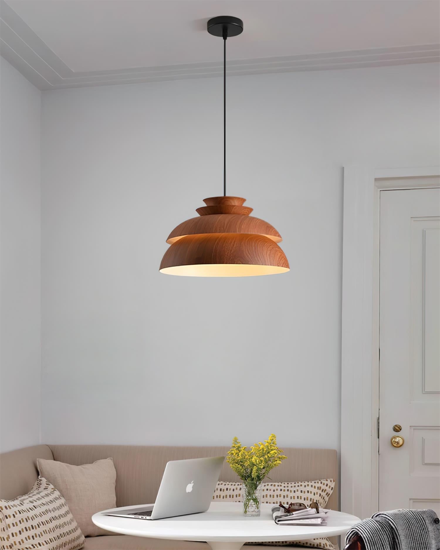 Solara Radiant hengelampe med naturinspirert silhuett | Snurv