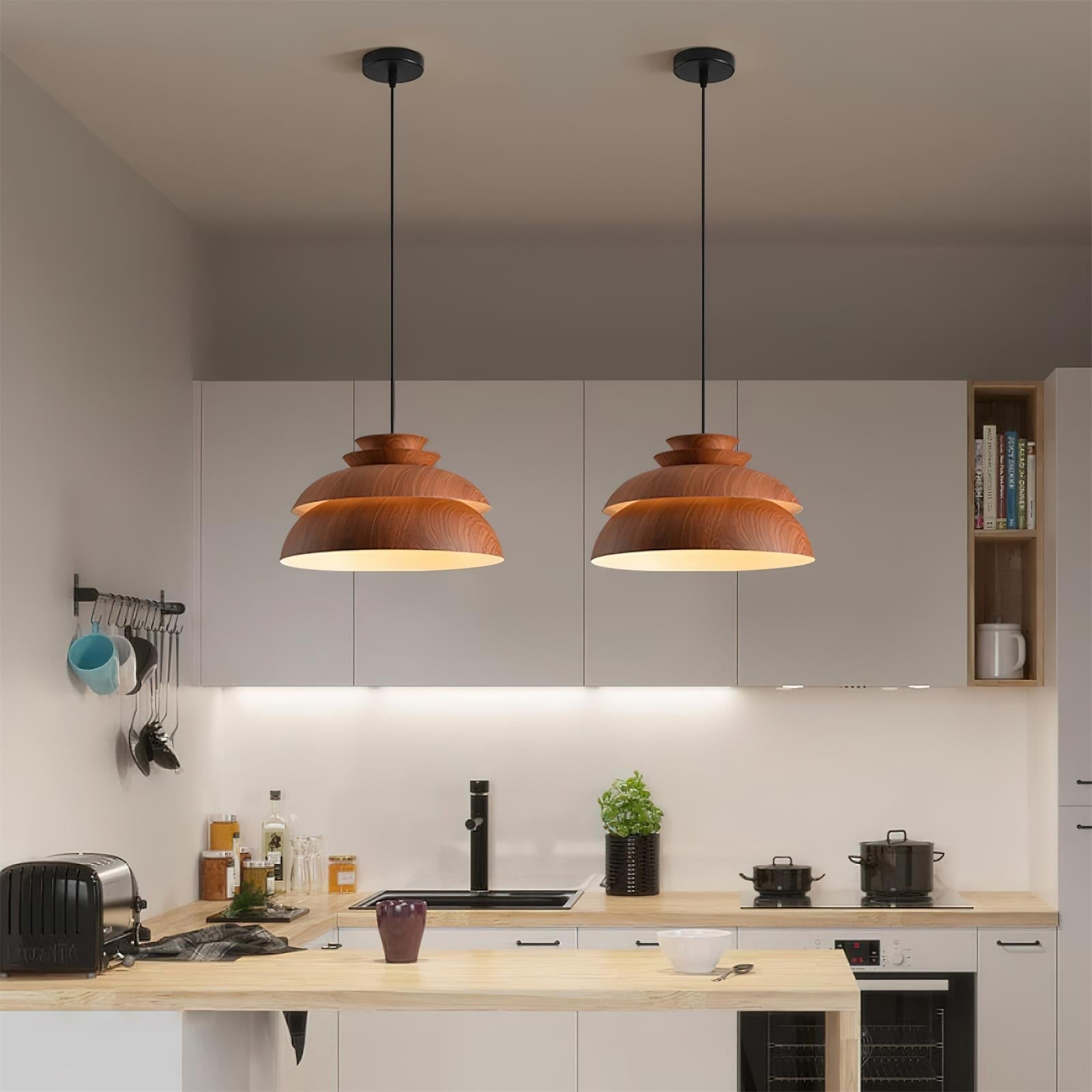 Solara Radiant hengelampe med naturinspirert silhuett | Snurv