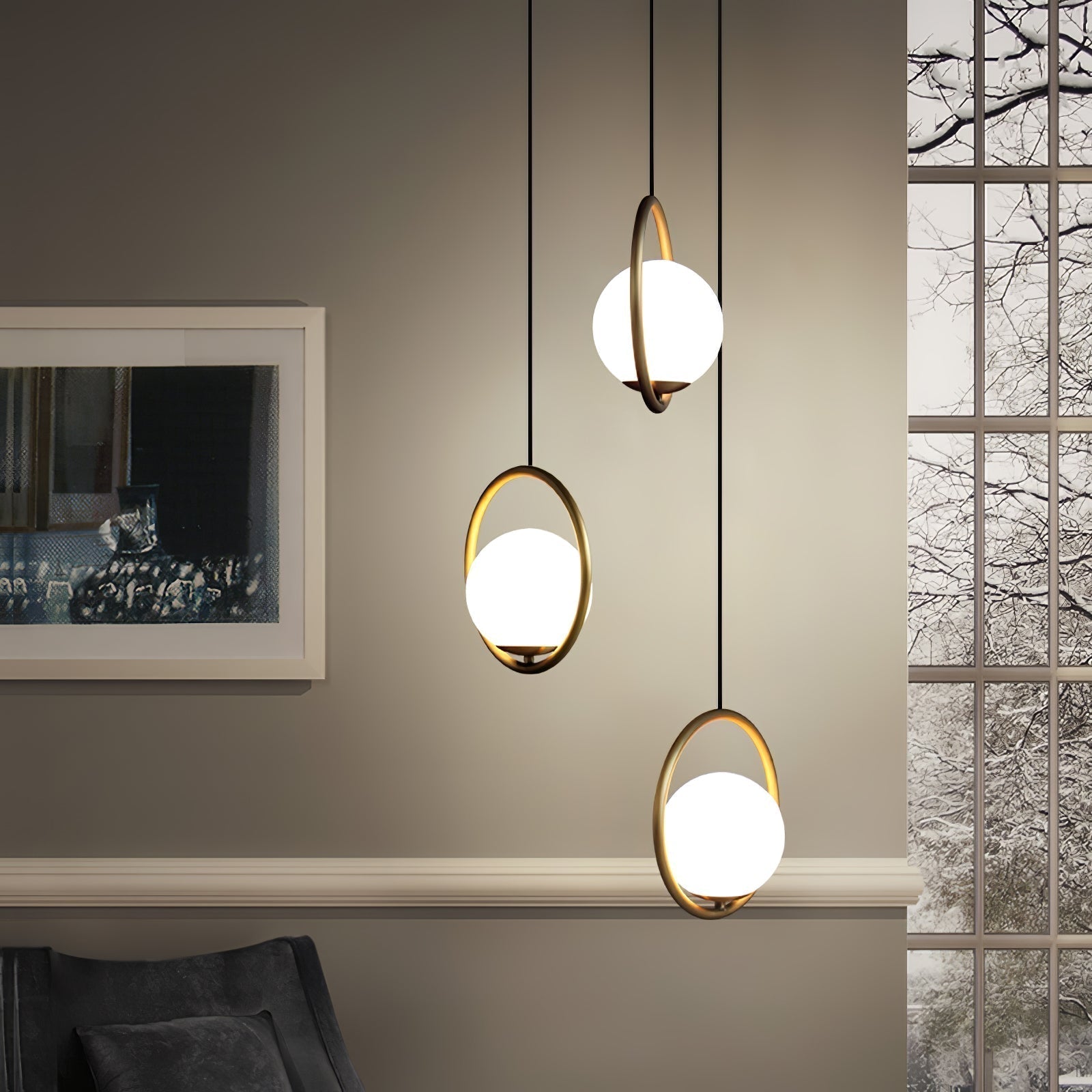 Astraea Moderne Hanglamp voor Elegante Woonruimtes | Snurv