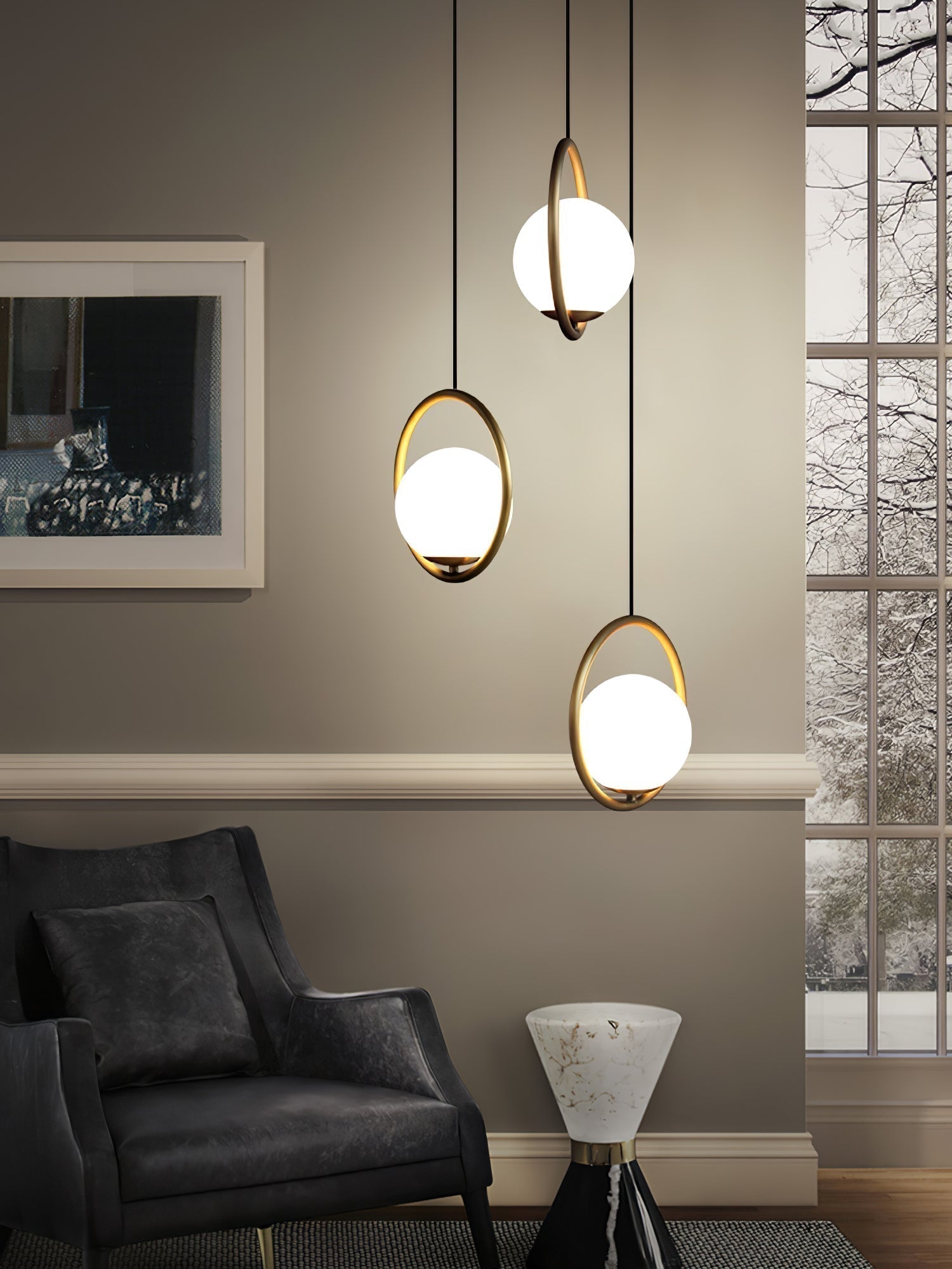 Astraea Moderne Hanglamp voor Elegante Woonruimtes | Snurv