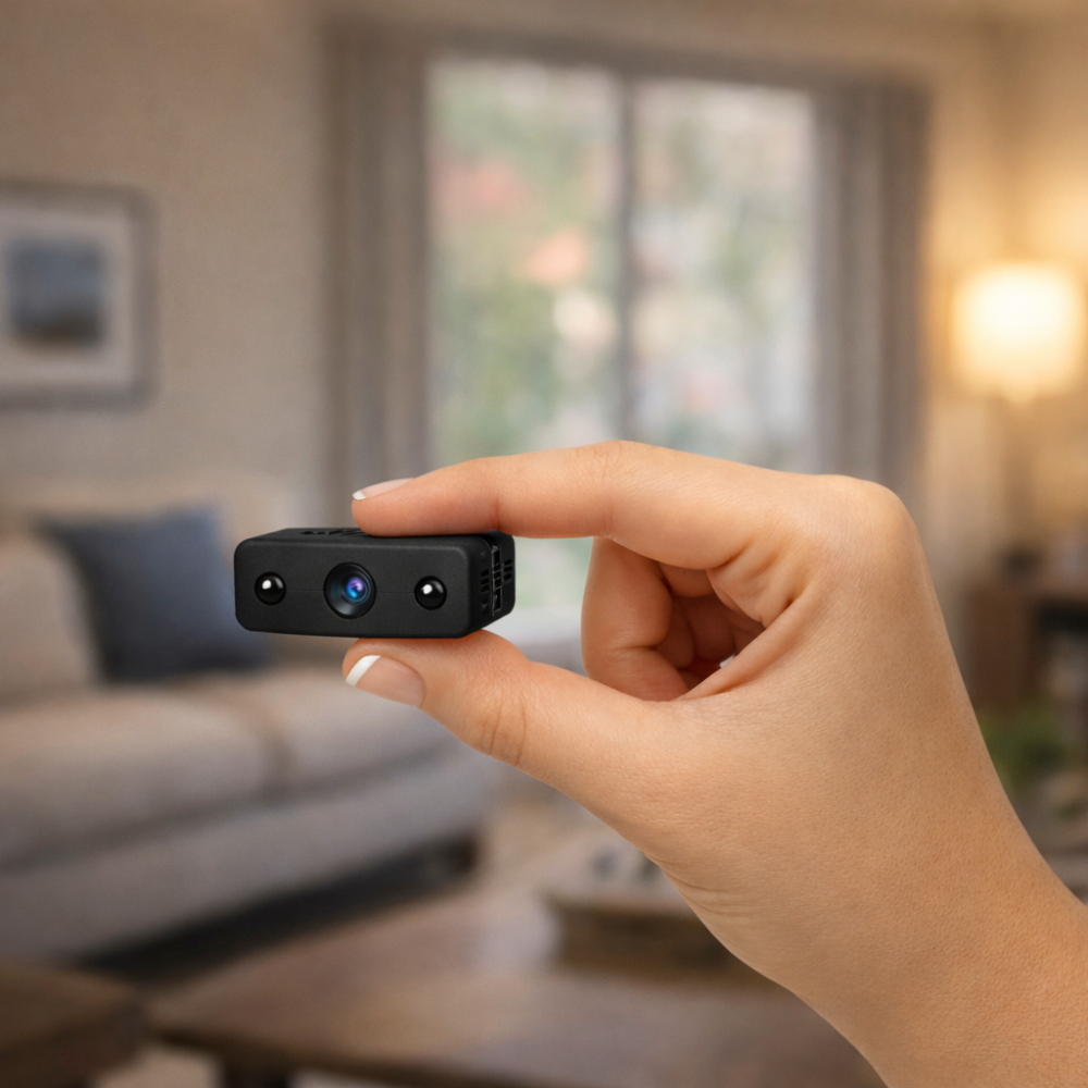 Caméra Micro HD compacte avec enregistreur vidéo à détection de mouvement