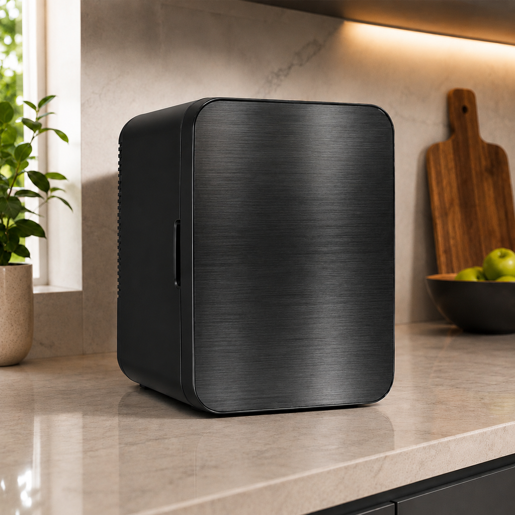 Portable Mini Fridge For Drinks And Snacks Compact Refrigerator
