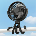 Battery Operated Clip On Stroller Fan For Portable Cooling