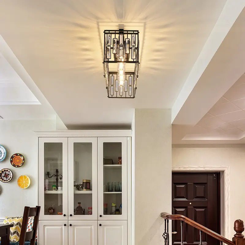 مصباح سقفي مستطيل LED عصري، 24x12 بوصة | روزاليسا
