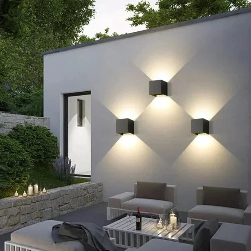 LumaLine Exterior Wall Light For Modern Outdoor Lighting