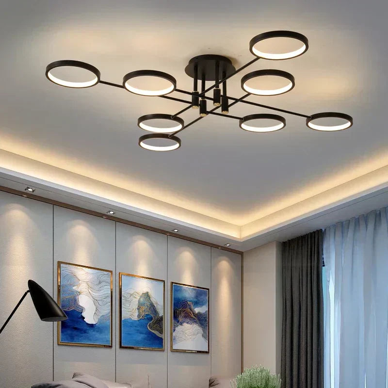 NovaLume Slim Energiesparende LED-Deckenleuchte für moderne Innenräume