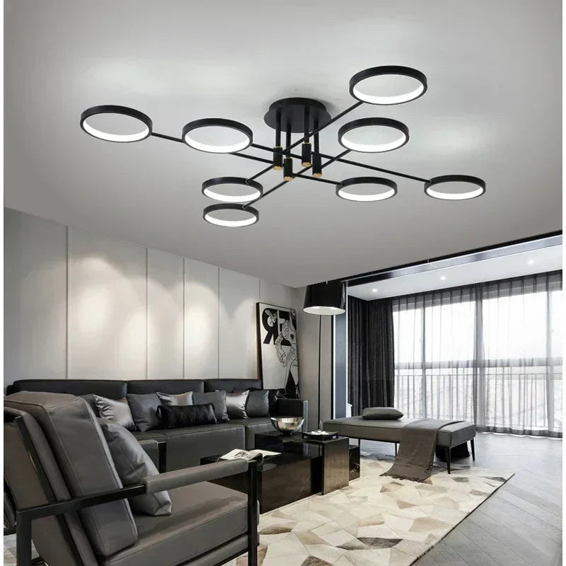 NovaLume Slim Energiesparende LED-Deckenleuchte für moderne Innenräume