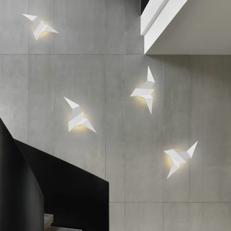 NovaNest Vogel-Wandlampe für Wohnzimmerdekoration