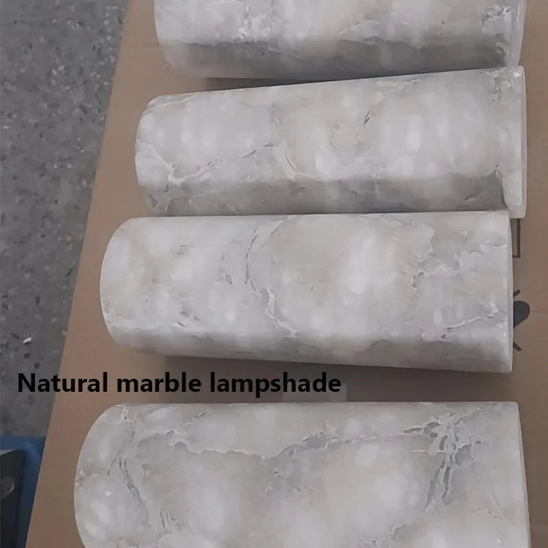 Gouden Marmeren Wandlamp Verhoogt Elegante Interieurs Thuis