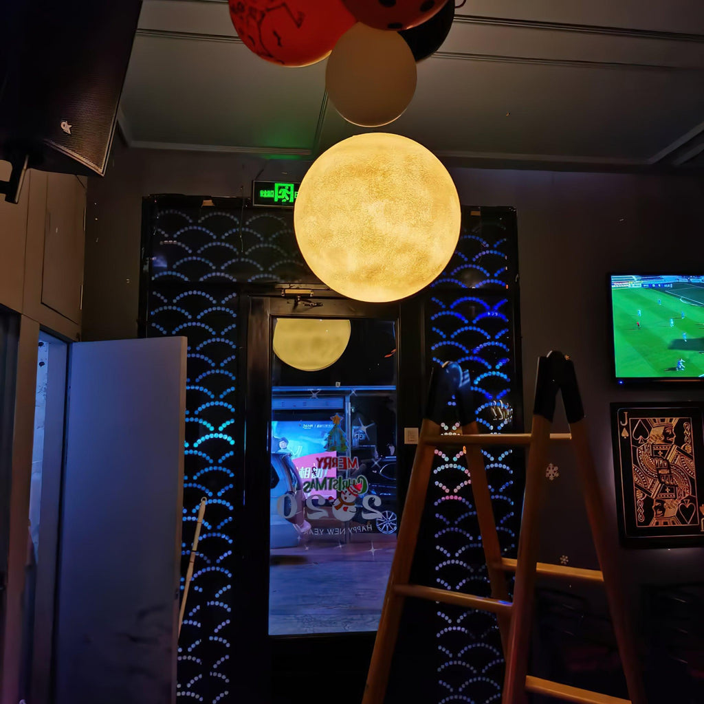 Aurelian Glow Pendant Light for Soft Moonlit Ambiance in Any Room | Snurv