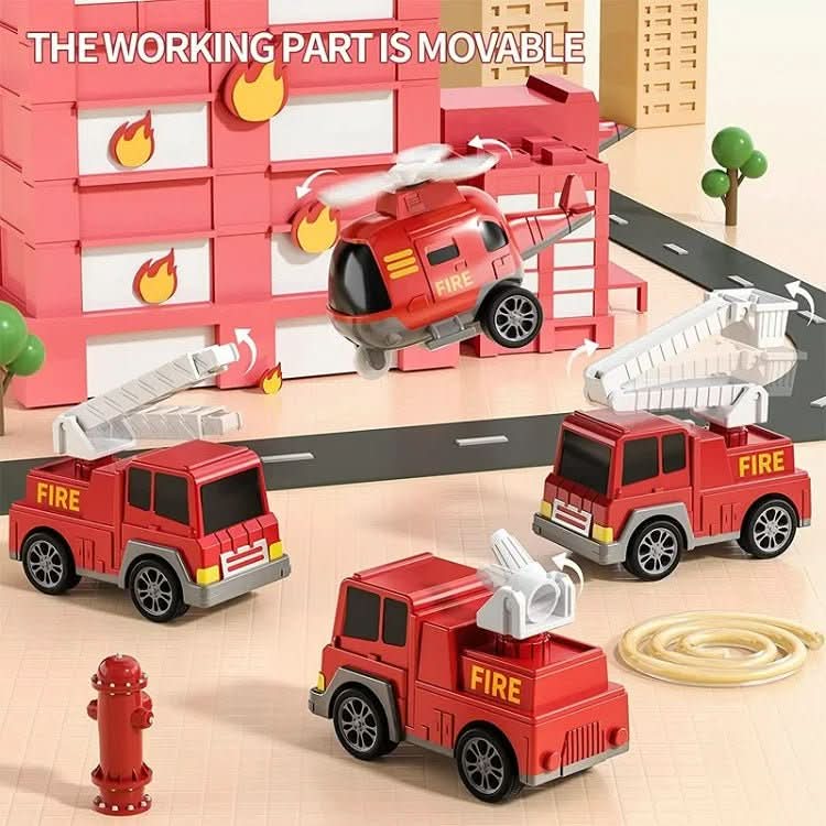 MetroMover City Transporter Toy With Light And Sound Storage, Includes Cars, Ages 3 And Up