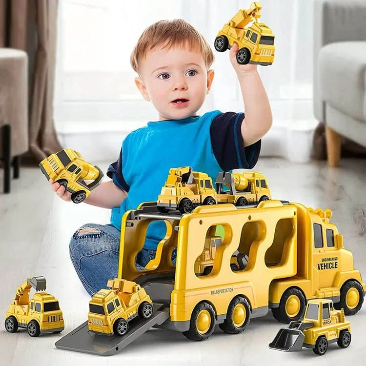 MetroMover City Transporter Toy With Light And Sound Storage, Includes Cars, Ages 3 And Up