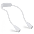 Lampe de lecture LED rechargeable pour le cou avec bras flexible