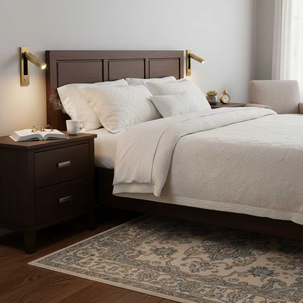 LumiFlex Regulowana Lampa Ścienna LED z Elastyczną Głowicą