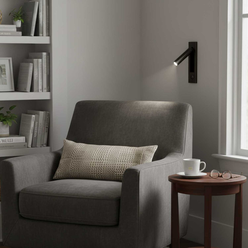 LumiFlex Regulowana Lampa Ścienna LED z Elastyczną Głowicą