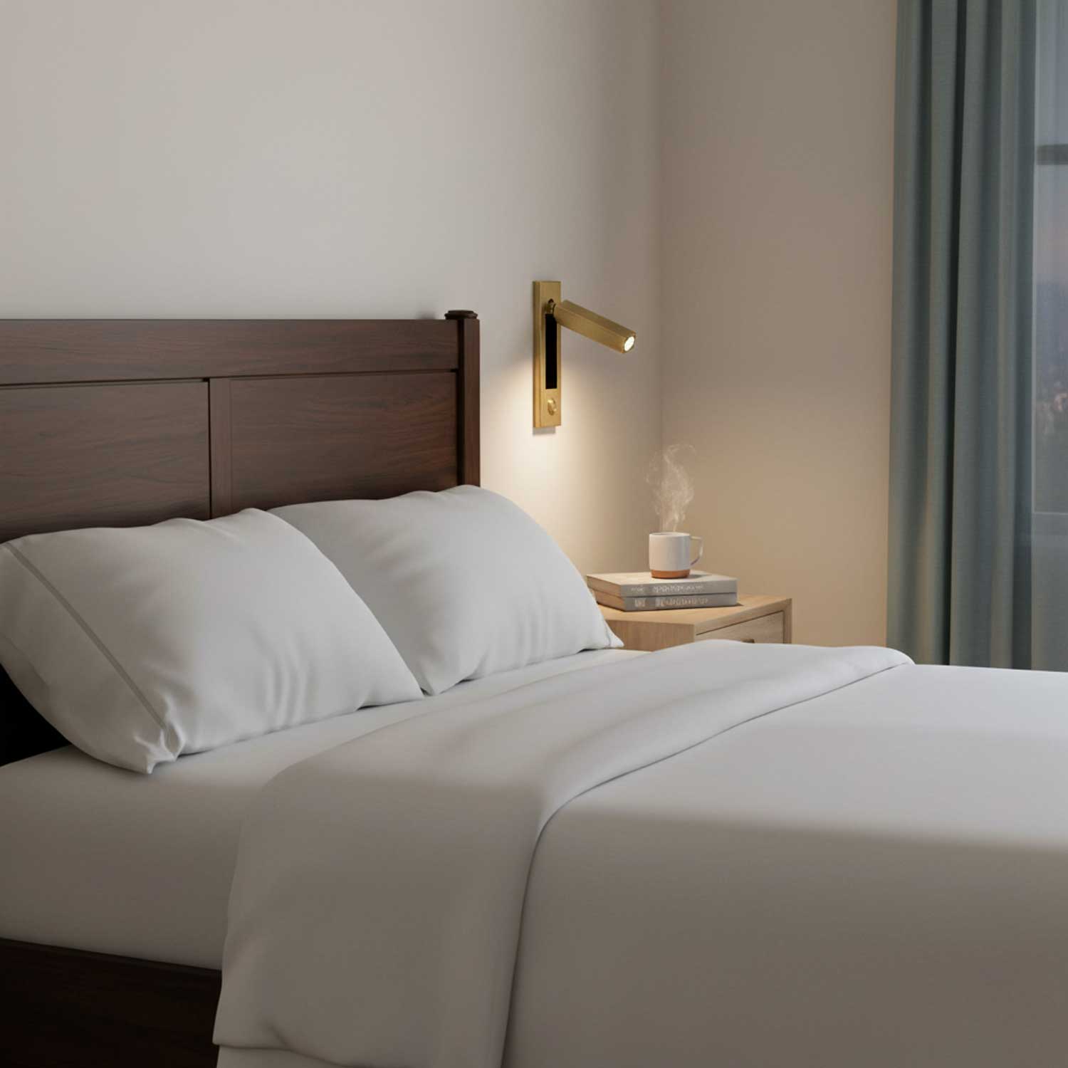 LumiFlex Regulowana Lampa Ścienna LED z Elastyczną Głowicą