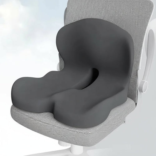 AeroRelief Memory Foam Pillow for Sciatica Pain and Long-Term Sitting Comfort