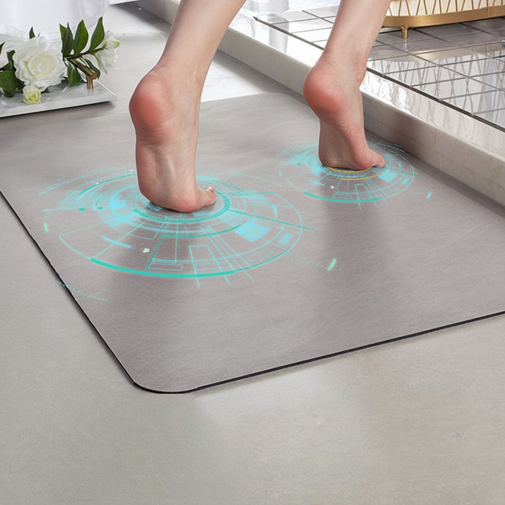 Diatomeeënaarde Badmat Antislip Sneldrogende Vloerkleed