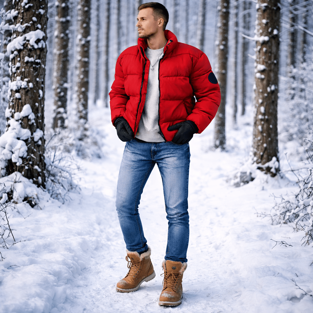 Arcticvale Lightweight Insulated Down Jacket for Men