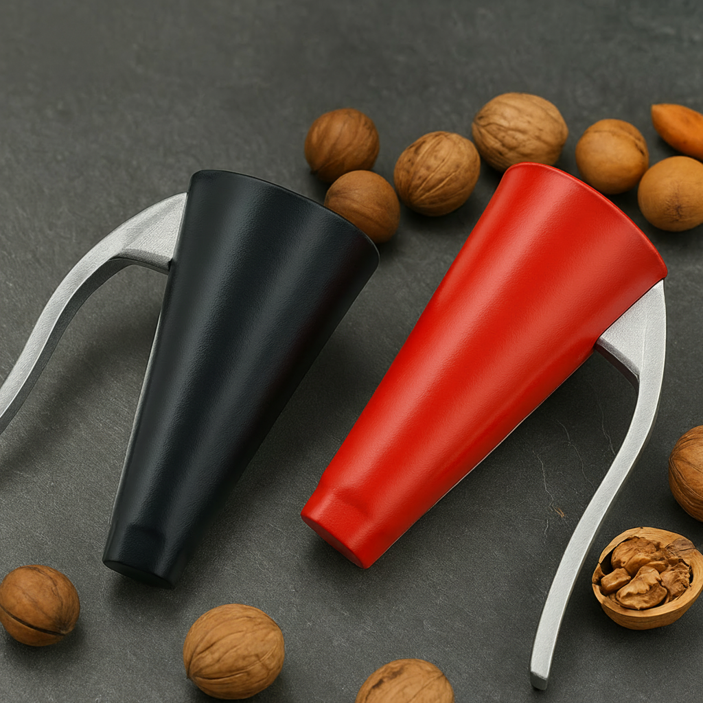 Nutcracker With Aluminum Body And Easy Lever Shell Opener
