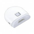 Coupe-ongles électrique rechargeable avec lumière LED pour ongles des mains et des pieds