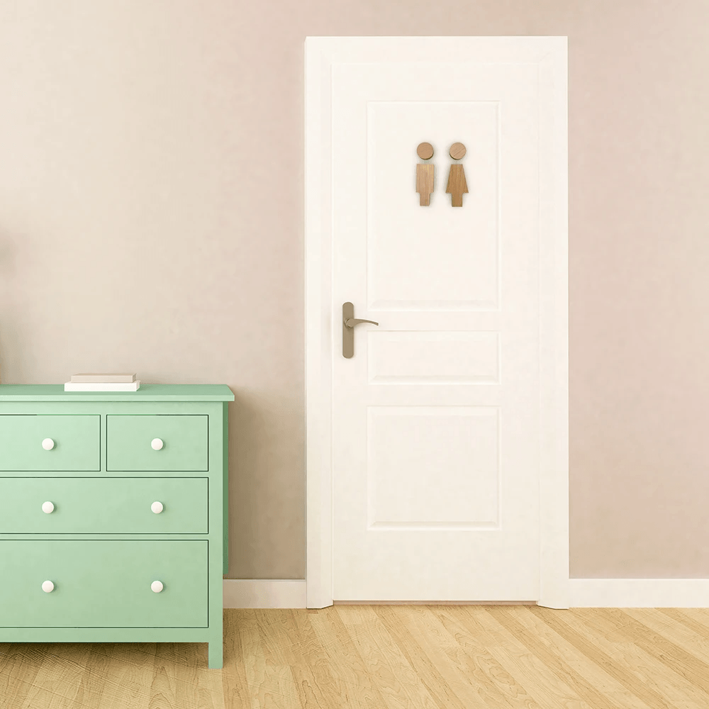 Natural Bathroom Decor - OakMarker | Rosalyssa
