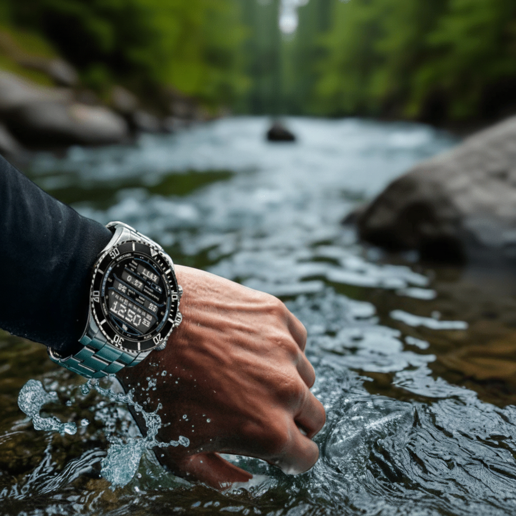 NovaGuard Taktische Smartwatch mit GPS und Gesundheitsüberwachung