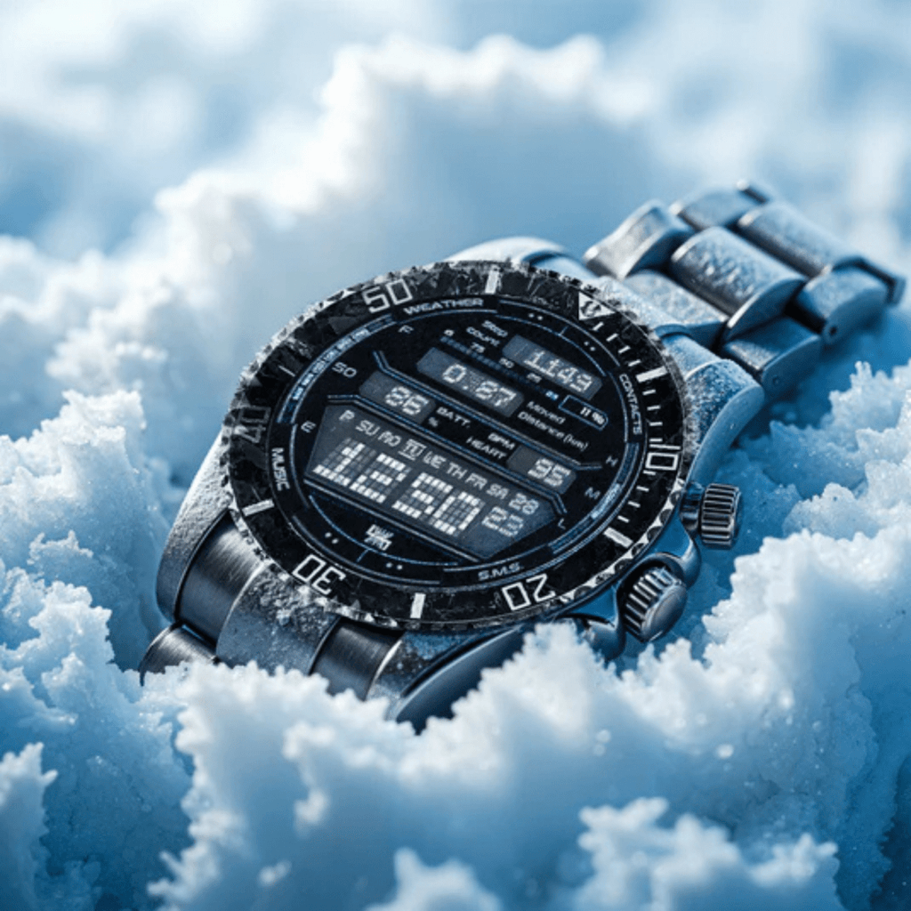 NovaGuard Taktische Smartwatch mit GPS und Gesundheitsüberwachung