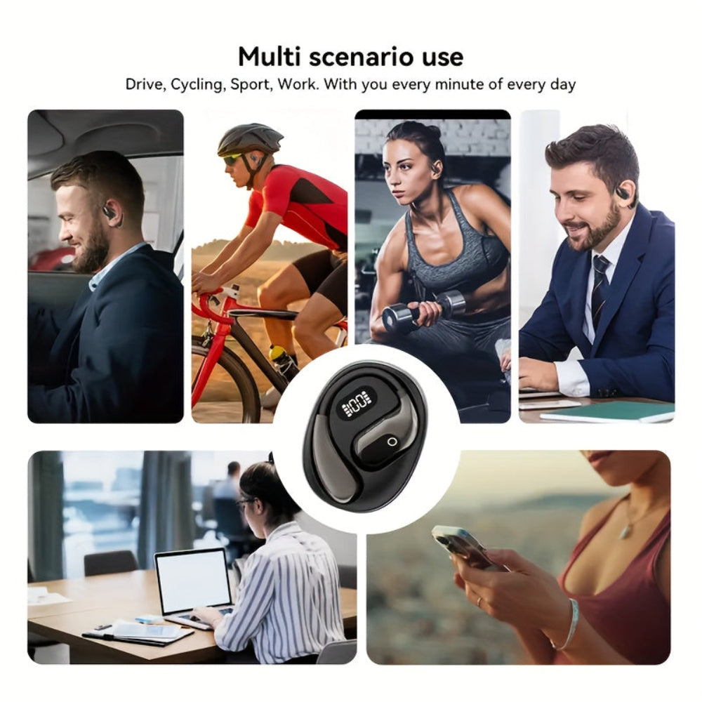Trådlösa Bluetooth-översättaröronproppar med brusreducerande headset