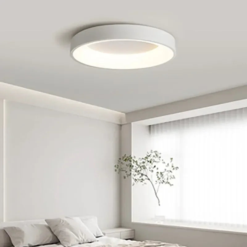 Aeris Nordic Round LED Ceiling Light For Warm Ambient Lighting