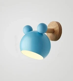 ToonGlow Inspired By Mickey Mouse Kid Room Wall Light