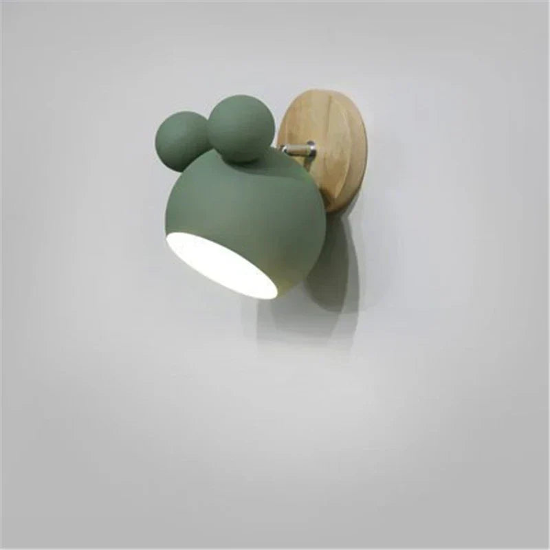 ToonGlow Inspired By Mickey Mouse Kid Room Wall Light