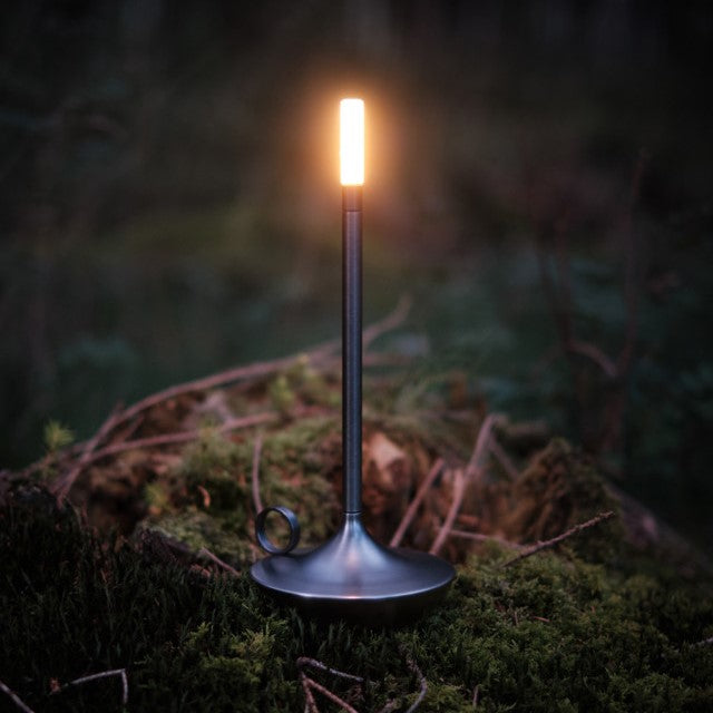 Graceful Curves Define LumenAstra Candlestick Lamp For Timeless Charm