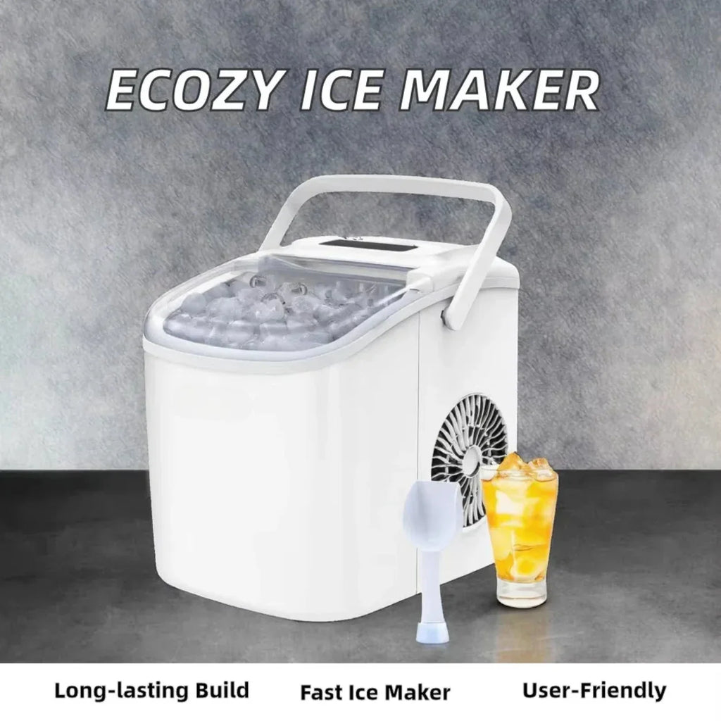 Portable Countertop Nugget Ice Compact Ice Machine