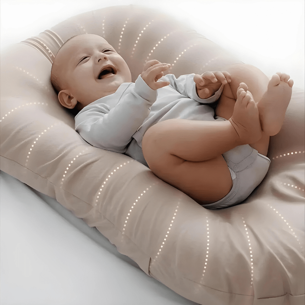 LumaNest Orthopedic Baby Memory Foam Pillow for Healthy Sleep and Gentle Head Support