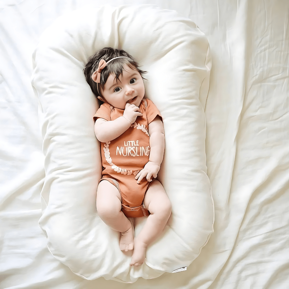 LumaNest Orthopedic Baby Memory Foam Pillow for Healthy Sleep and Gentle Head Support
