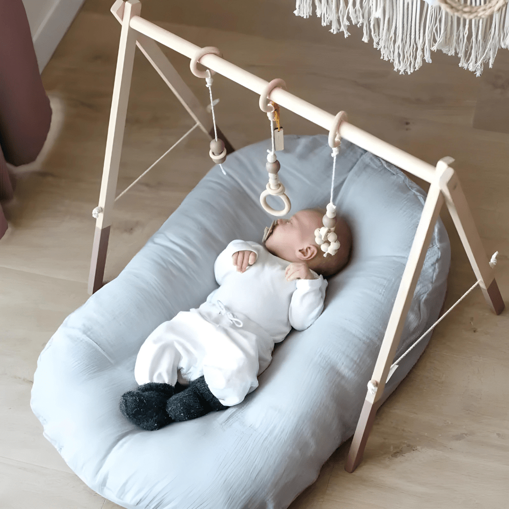 LumaNest Orthopedic Baby Memory Foam Pillow for Healthy Sleep and Gentle Head Support