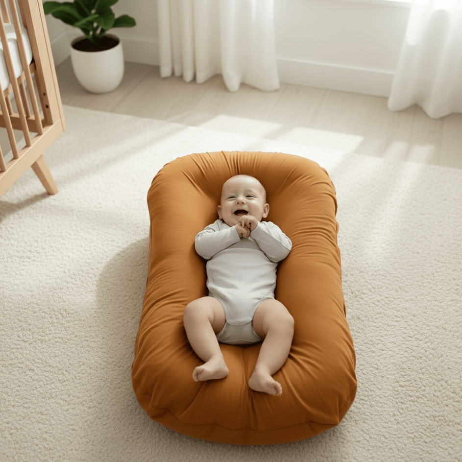 LumaNest Orthopedic Baby Memory Foam Pillow for Healthy Sleep and Gentle Head Support