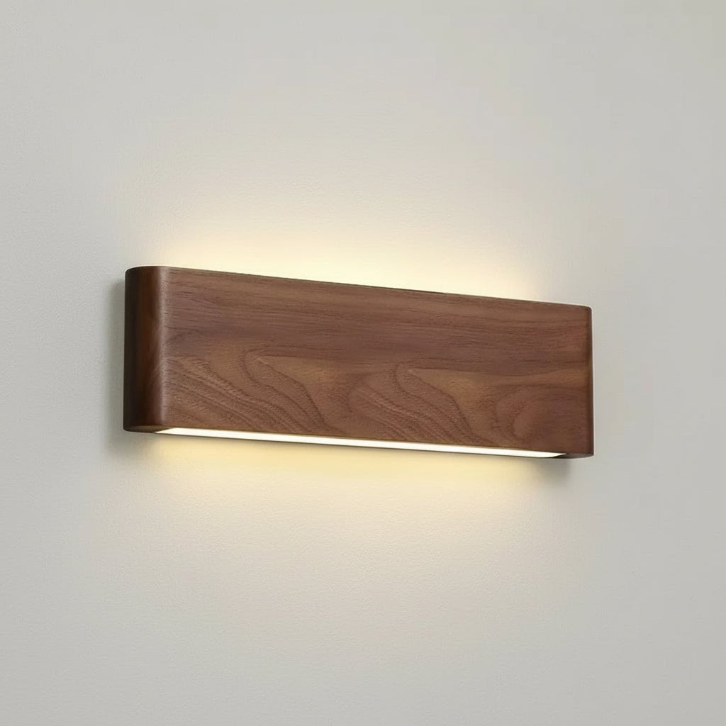 ArborLum Moderne Houten Wandlamp Met Drie Kleurenstanden