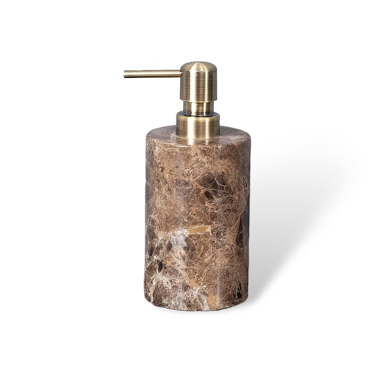 Aurea Bath Essentials With Dark Marble Accents For Elegant Spaces