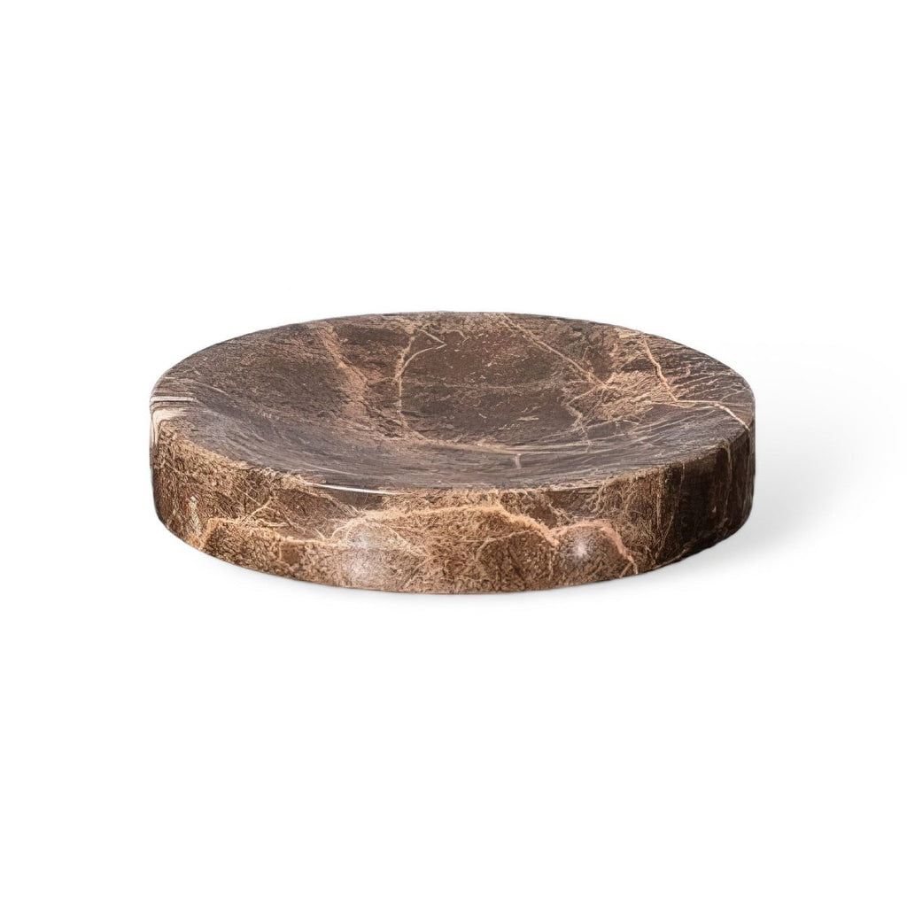 Aurea Bath Essentials With Dark Marble Accents For Elegant Spaces