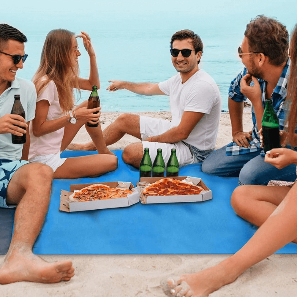 Sandless Foldable Beach Mat For Picnics And Outdoor Travel