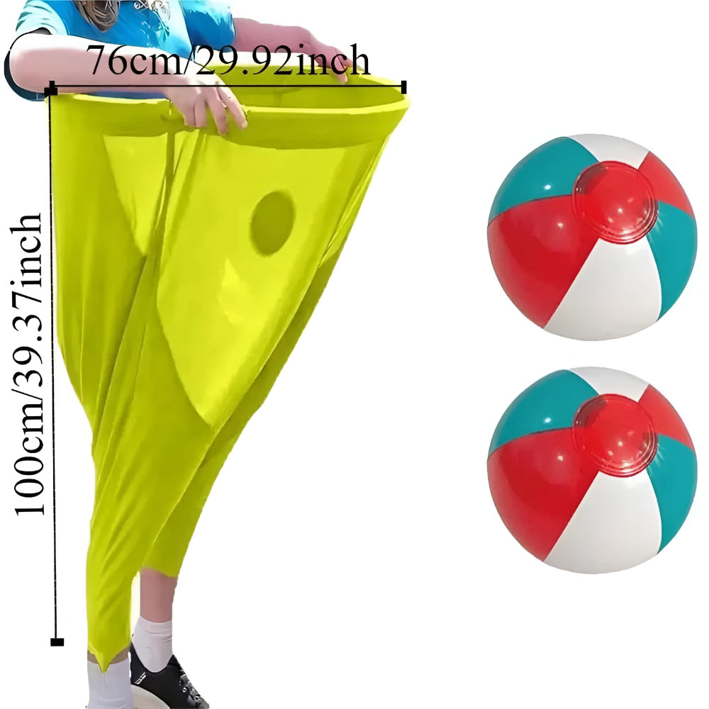 Family Outdoor Catching Ball Game For Active Play In Backyard