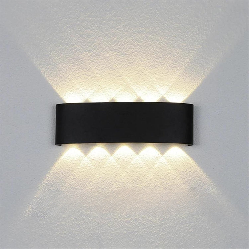مصباح جداري LED خارجي لإضاءة تزيينية عصرية للمنزل