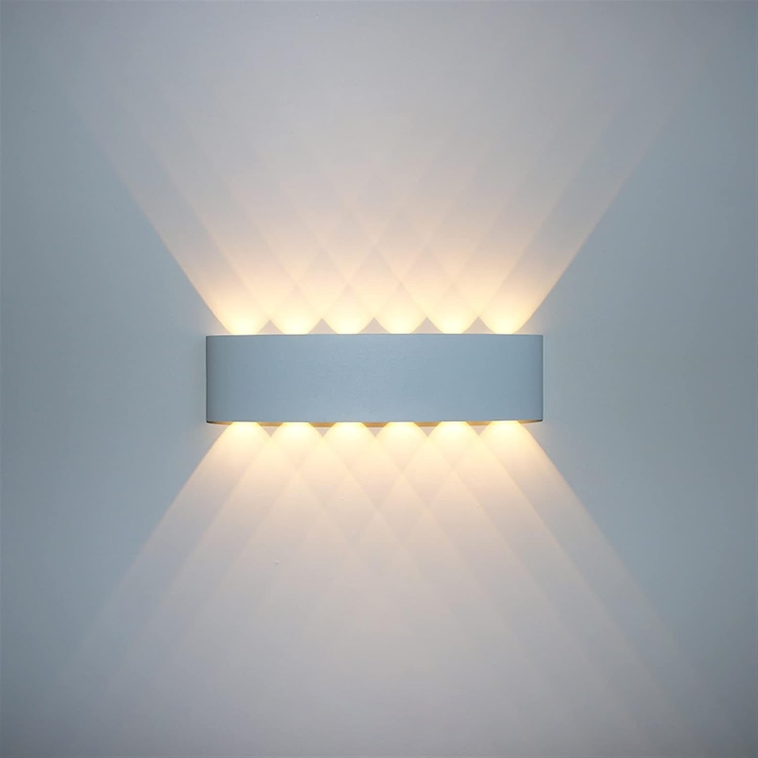 مصباح جداري LED خارجي لإضاءة تزيينية عصرية للمنزل