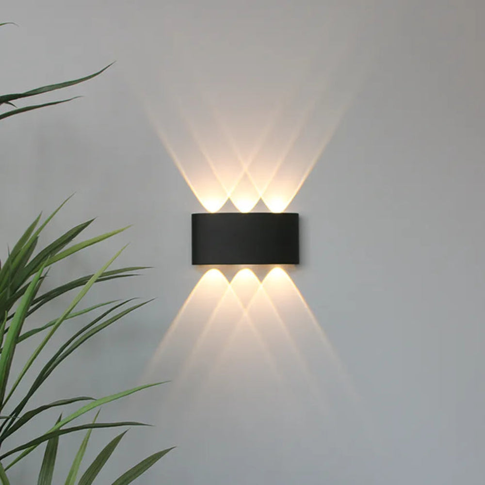 مصباح جداري LED خارجي لإضاءة تزيينية عصرية للمنزل